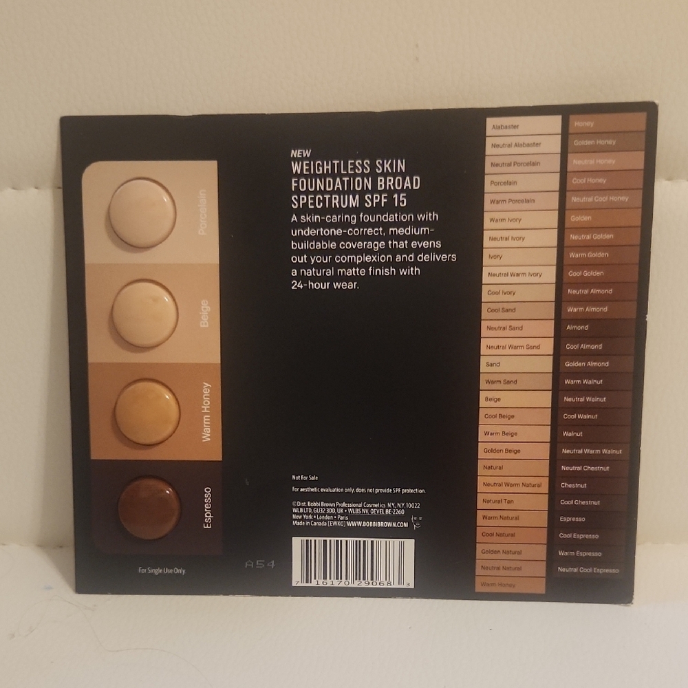 Foundation Sampler Card Set - Picture 7 of 7